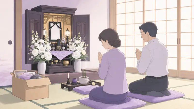 遺品整理は49日前にしてもいい？四十九日法要と供養の正しいタイミングを解説