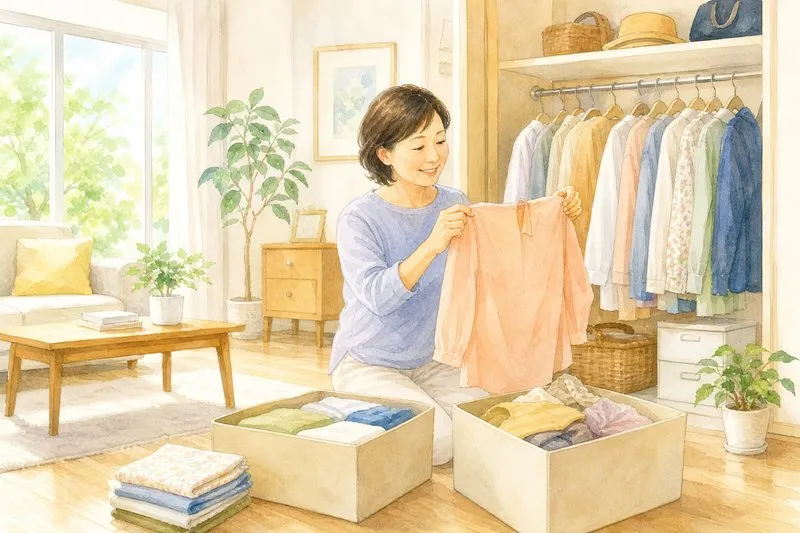 50代から始める生前整理と断捨離｜後悔しない進め方5ステップ