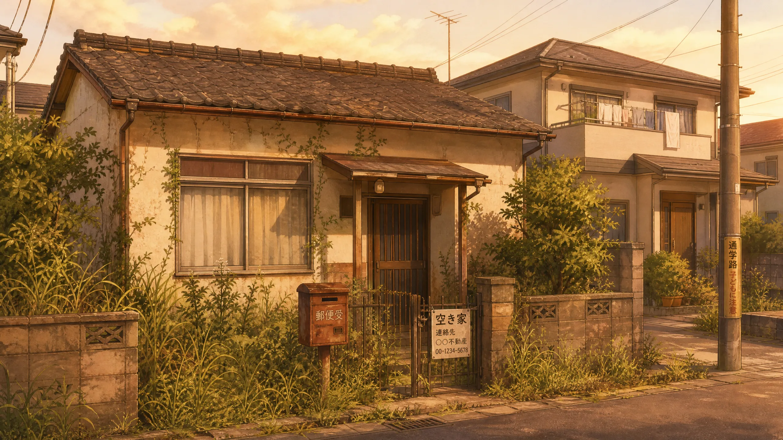 空き家になった実家の遺品整理のイメージ