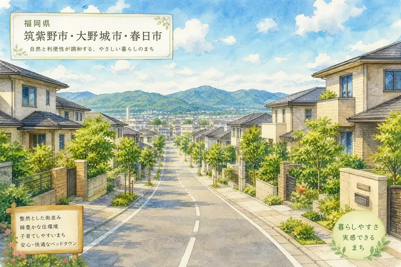 筑紫野市・大野城市・春日市の遺品整理ガイド｜地域の特徴と費用相場・業者の選び方