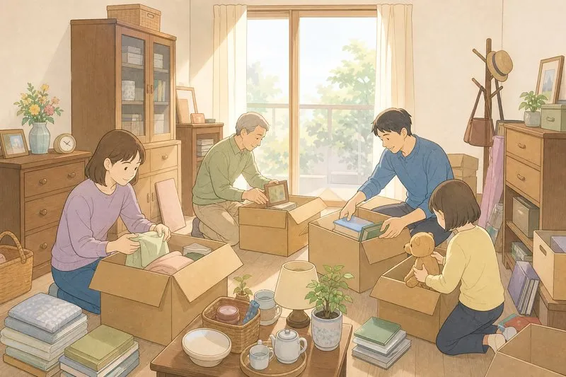 賃貸物件の遺品整理｜退去期限・費用負担・相続放棄時の対応を完全解説