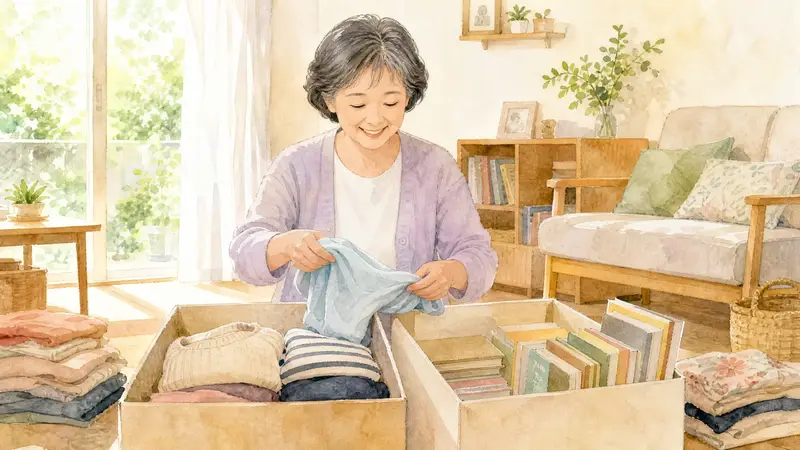生前整理の断捨離｜始め方と挫折しないコツを年代別に解説