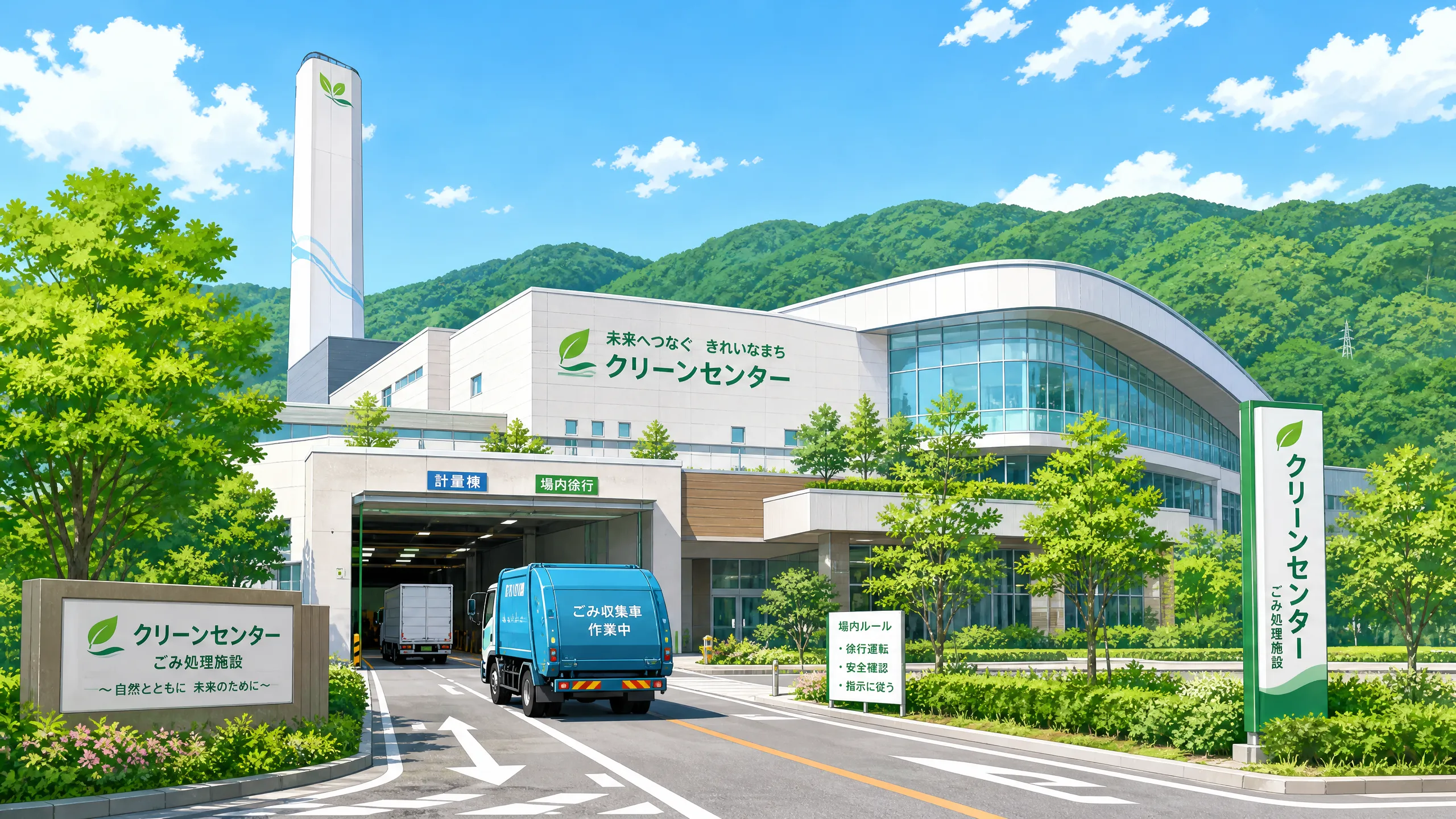太宰府市のごみ分別と処分方法のイメージ