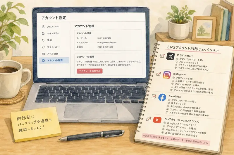 デジタル遺品整理の手続き書類