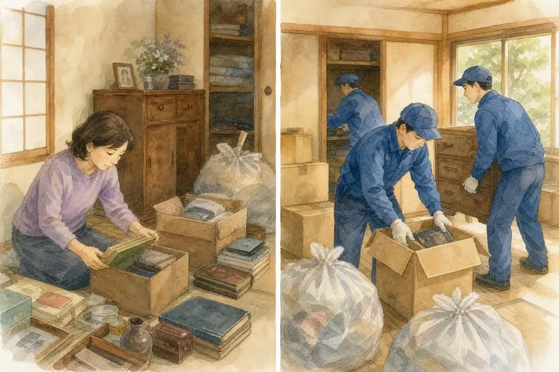 遺品整理を自分でやる方法と業者に頼むべきケースの判断基準