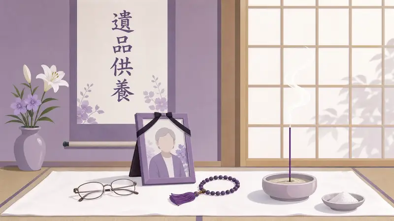 遺品供養を自宅でする方法