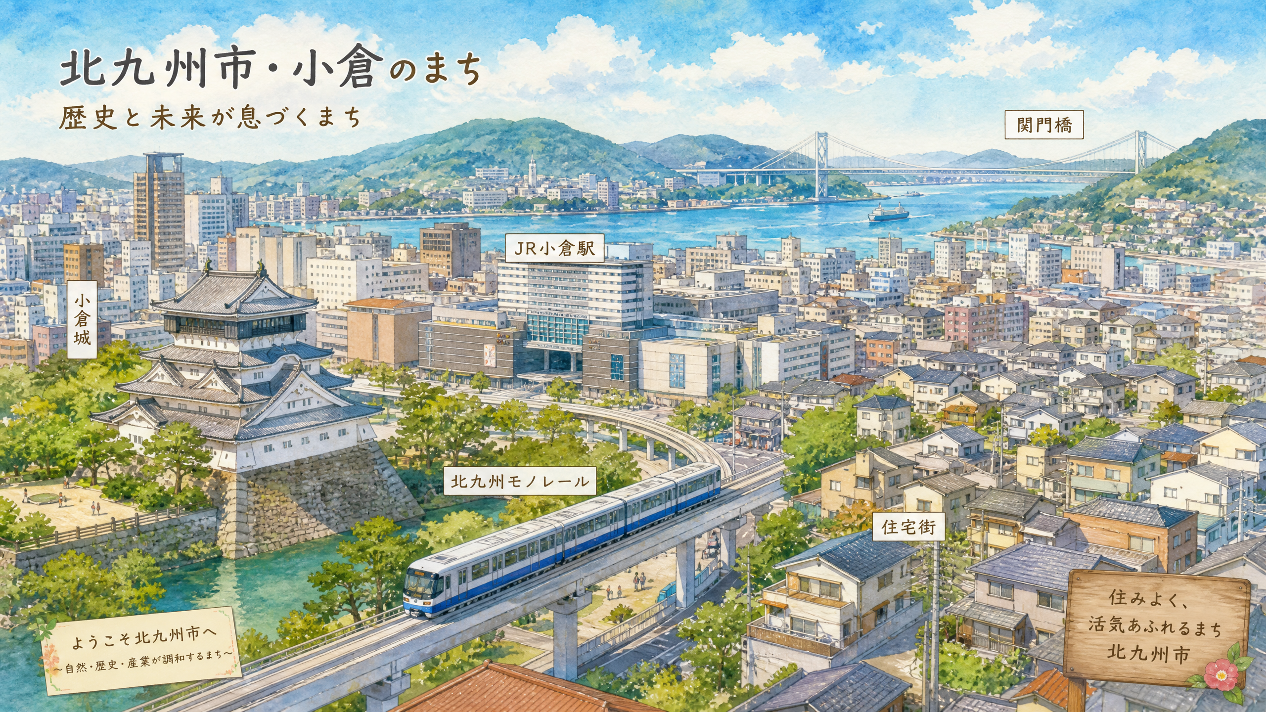 北九州市の遺品整理ガイドのイメージ