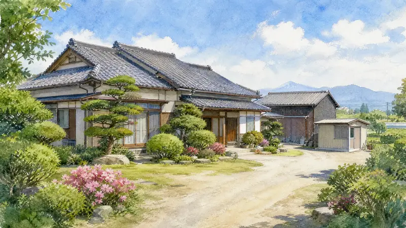 筑後地方の戸建て住宅のイメージ