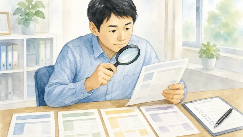 遺品整理の見積書の見方｜適正価格の判断基準と悪徳業者を見抜くチェックリスト