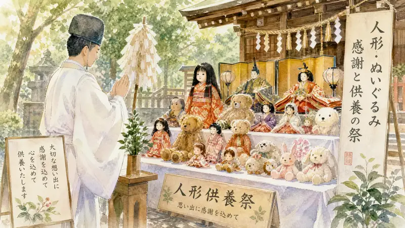人形・ぬいぐるみの供養方法と費用｜福岡の神社・寺院での供養先一覧