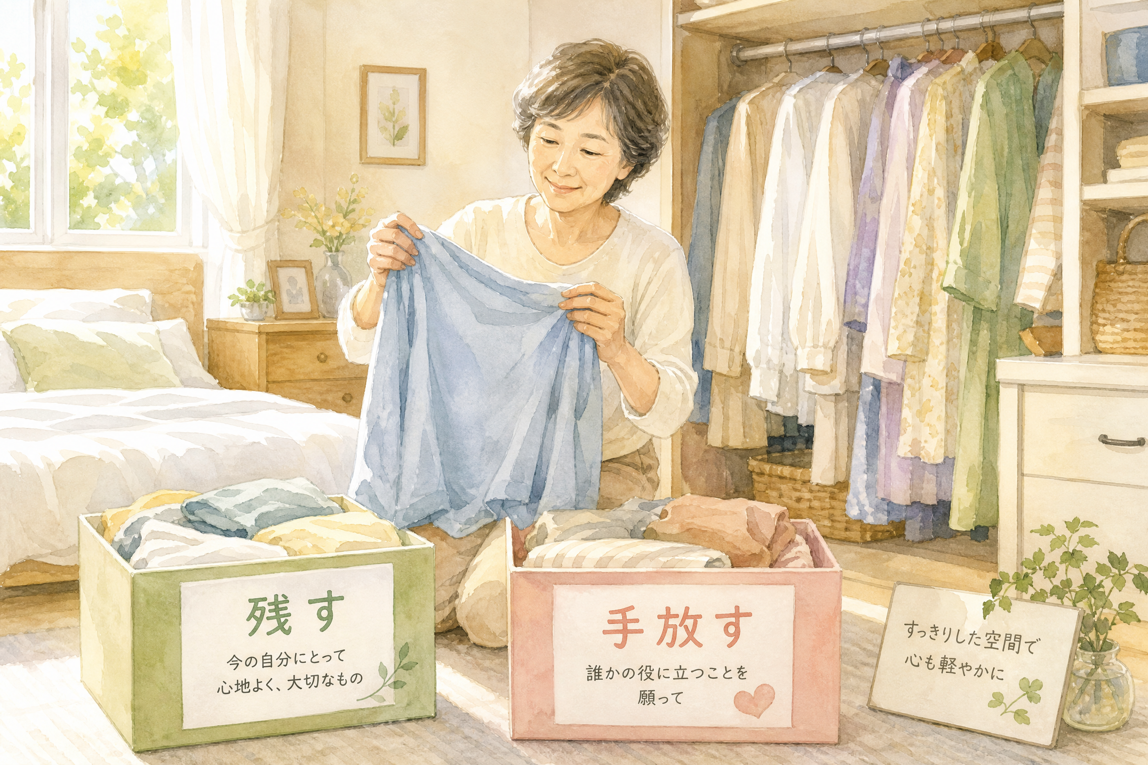 60代の老前整理のイメージ