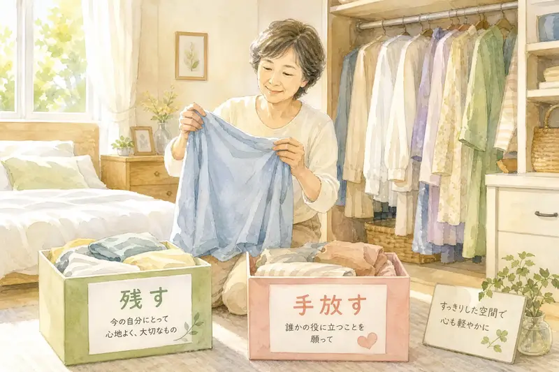 60代の老前整理のイメージ