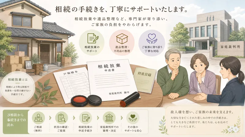 相続放棄と遺品整理の関係｜やってはいけないことと正しい手順を解説