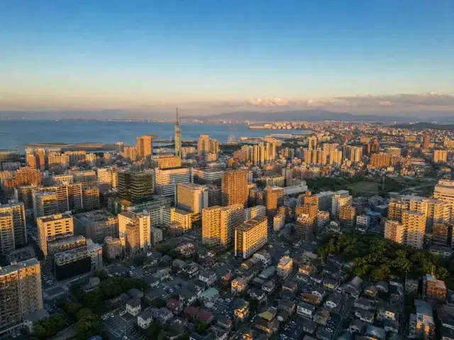 福岡市の街並み